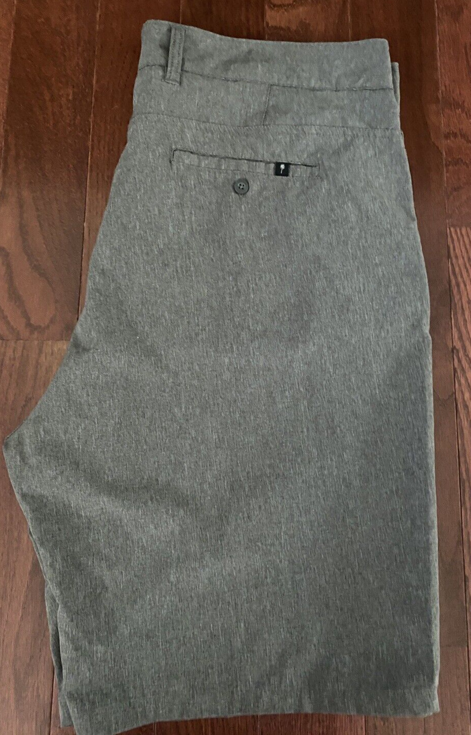 MEN'S Trunks Multi-Functional Gray FLAT FRONT Sho… - image 4