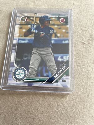 2019 Bowman 1st Noelvi Marte Seattle Mariners