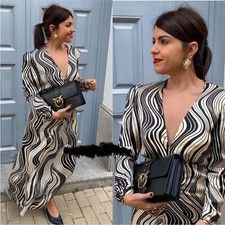 Mango Midi printed dress