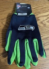 NFL Seattle Seahawks Football Sport Utility Gloves New Never Used Adult Large