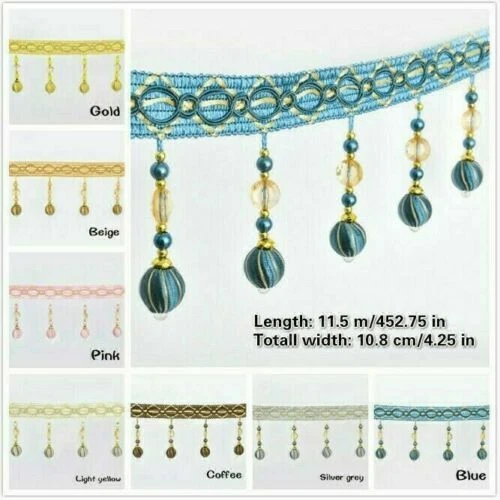 Beaded Sewing Trimmings Upholstery Pom Pom