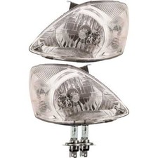 Scheinwerfer Set für Hyundai Matrix Bj. 08-10 zweites Facelift H4 inkl. Lampen