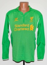 LIVERPOOL ENGLAND 2012/2013 GOALKEEPER FOOTBALL SHIRT WARRIOR SIZE M ADULT