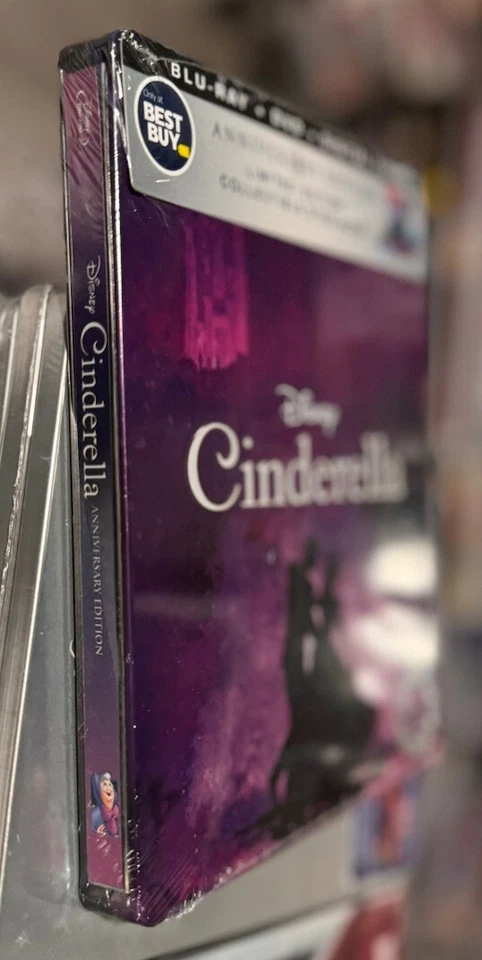 CINDERELLA 1950 Best Buy Exclusive SIGNATURE SERIES RARE OOP NEW DISNEY w/Case Foto 3 de 4