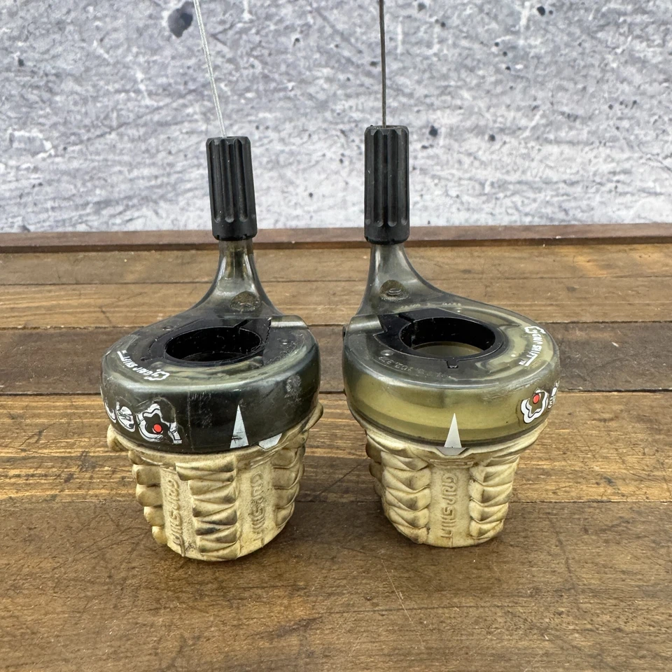 Vintage SRAM 900 ESP Grip Shift Xray 900-81 800x-11 Twist Shifter White GRips - Image 2 of 4