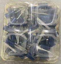 BM 00253 Blade Pin Insulated Lug 1.5-2.5mm2/16-14 AWG , Blue, 100 Pc's Per Pkt