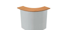 BANCONE RECEPTION ACCOGLIENZA UFFICIO STUDIO Angolo 90 - 96,5 x 96,5 x 115 cm