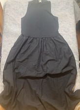 A New Day Flawed Sleevless Midi Dress Womens Size L Black NWOT 0594