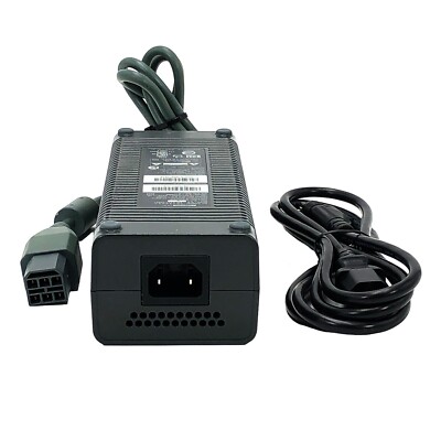 Alimentatore Originale Microsoft Xbox 360 175W (PB-2171-02M1) Con Cavo &ndash; Usato Funzionante
