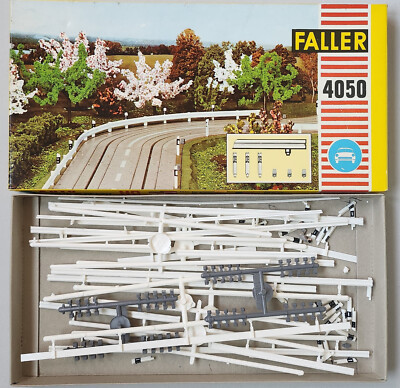 Faller AMS 4050 ~~ Steine und Leitplanken in OVP, 60er Jahre Spielzeug #DEZ3672
