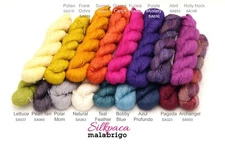 Silkpaca by Malabrigo - Lace Weight, Silk Alpaca Luxury Yarn 27 COLORS