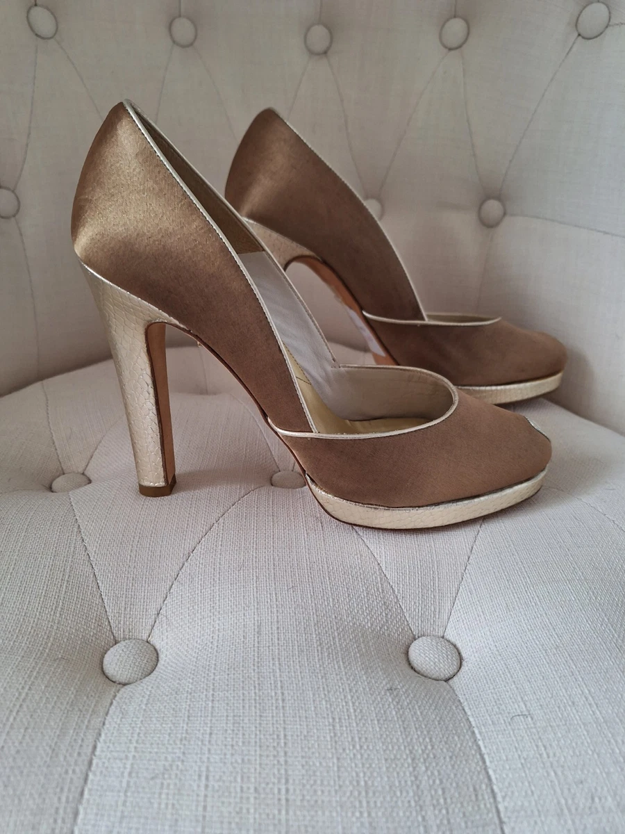 Reiss hotsell gold shoes