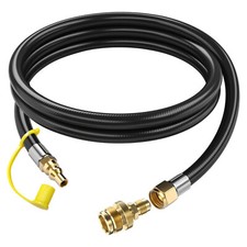 7FT Propane Quick Connect Hose for RV to Gas Grill Propane Quick Connect