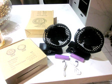 QTY  2  3 Speeds USB Rechargeable Mini Cooling Fan Clip On Desk