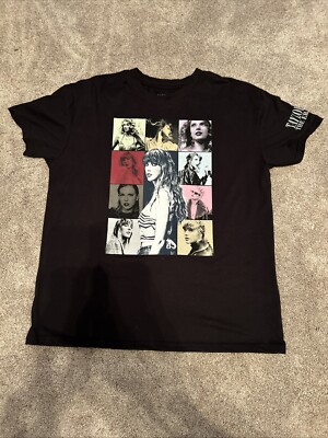 Taylor Swift The Eras Tour 2-Sides Shirt Concert Merch- Official
