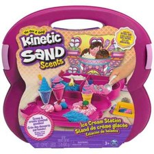 679g Kinetic Sand Scents Ice Cream Station Set with Tools & Accessories