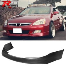 Fit 03-05 Honda Accord Sedan HFP style Front Bumper Lip Spoiler PU