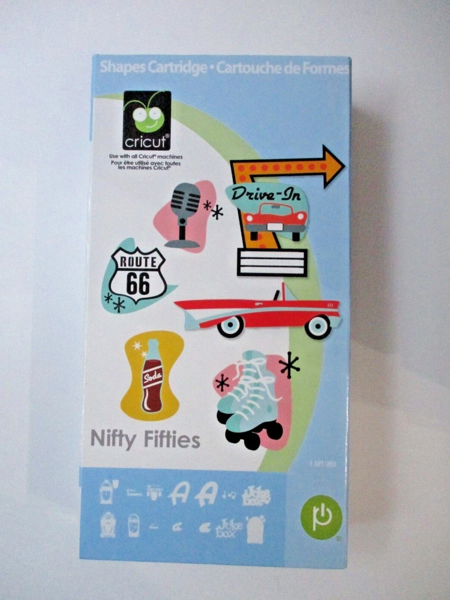 Cricut Cartridge Nifty Fifties Other Arts & Crafts