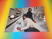 Phantogram Alternative Band Signed Autographed on 20x28 Photo in Person