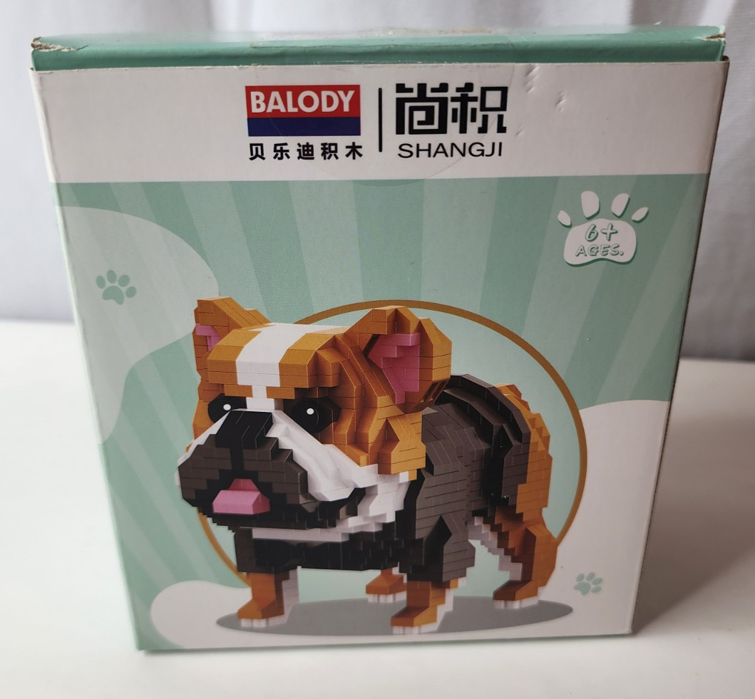 Balody Mini Building Blocks Dog New Open Box