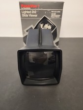 Viewmaster Pana-Vue 1 Lighted 2x2 Slide Viewer w/Box