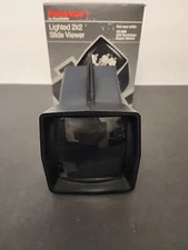 Viewmaster Pana-Vue 1 Lighted 2x2 Slide Viewer w/Box 