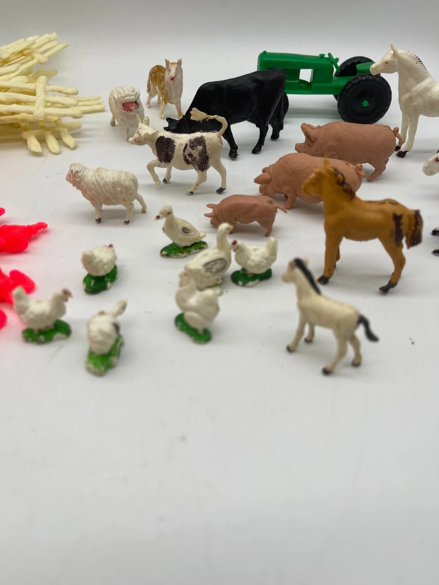 T15732 - Mini Figurines d'animaux de ferme en PVC, Jouets