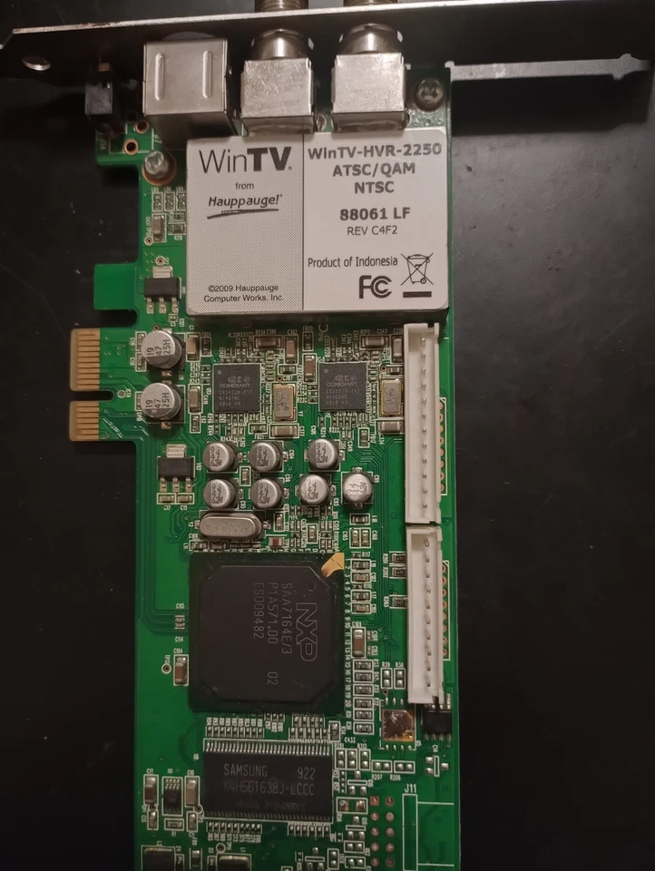 Hauppauge WinTV HVR-2250 Dual Hybrid PCI-E TV Tuner w/ Input Board (Composite) - Image 3 of 4