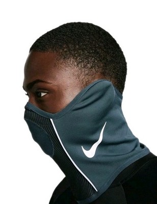 Nike Winter Warrior Men's Dri-FIT Soccer Snood Deep Jungle Green S/M NWT Baclava