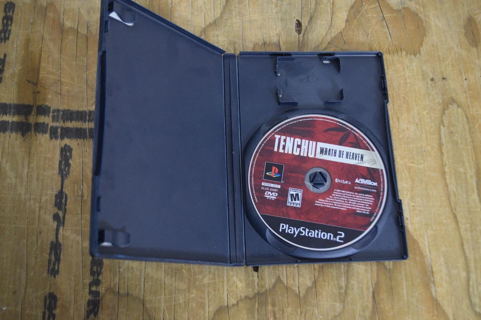 Tenchu Fatal Shadows PS2 Game Case Sega From Software Issues Wrath of Heaven - Image 2 of 4