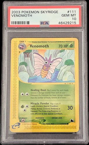 Venomoth graded PSA 10 for sale on eBay