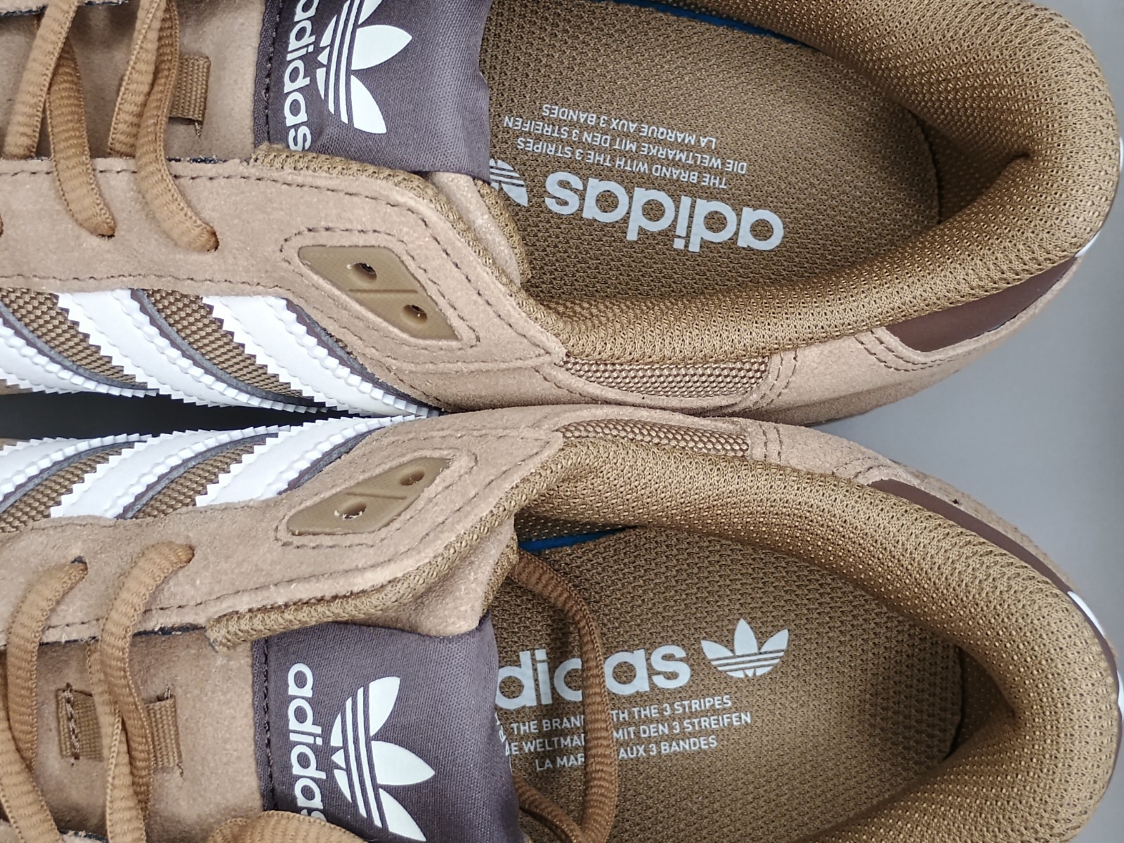 Adidas Originals Men's ZX 750 Trainers in Brown UK11 KI2368 image 6
