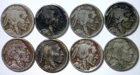 1916 & 1916s x 8 Pcs. Buffalo Nickel BETTER DATE & MM Coin LOT of 8 Coins  NR