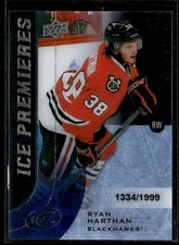2015-16 Upper Deck The Cup Masterpieces Plates - Ice Rookies Black Ryan Hartman