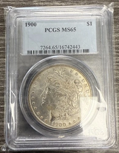 1900 PCGS MS65 Morgan Silver Dollar