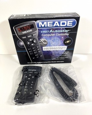 Meade Autostar 497 Telescope Computer Controller With Cord and Box