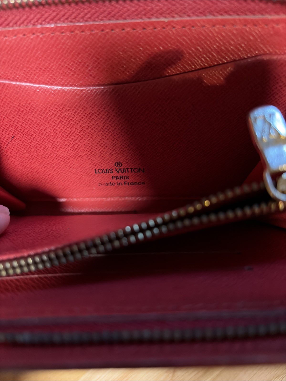 Authentic Louis Vuitton CHERRY MONOGRAM ZIPPY WAL… - image 2