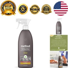 28 Oz Heavy Duty Kitchen Degreaser Spray - Lemongrass Aroma, Cruelty-Free 0.32 per fl oz