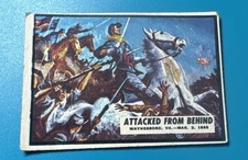 1962 Topps Civil War News Trading Cards 9