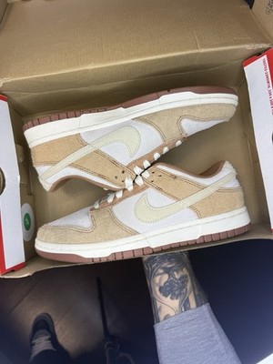 Nike Dunk Low Medium Curry - Size 6.5Y / 8W - Lightly Used