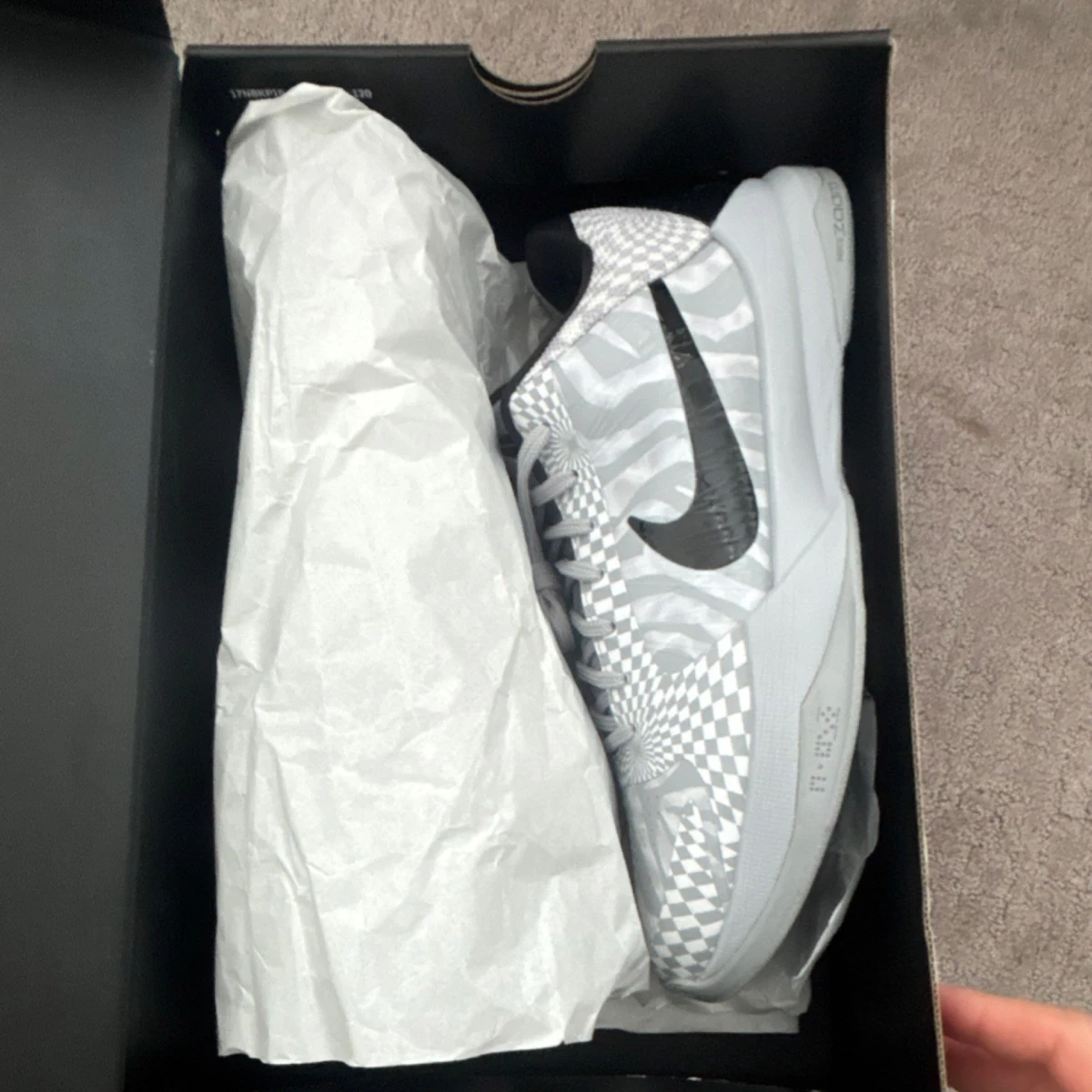 NIKE コービー 5 ゼブラ　ウルフグレー Nike Zoom Kobe 5 Wolf Grey | eBay
