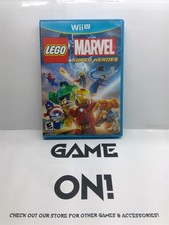 LEGO Marvel Super Heroes (Nintendo Wii U, 2013) Clean - LN Disc - Fast Free Ship