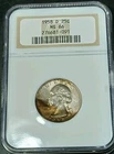 1958-D Washington Quarter NGC MS66 Original Mint Set Toning 276681-091