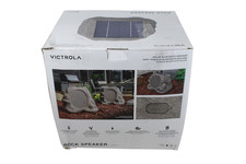 Victrola Bluetooth Portable Wireless Outdoor Solar Rock Speaker Connect VOS-600