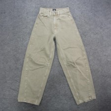 BDG Jeans Womens 24 Beige High-Rise Extreme Baggy Urban Outfitters Cotton Pants