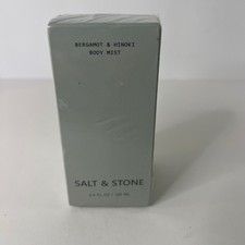 Salt Stone Bergamot Hinoki Body Mist 3.4 fl oz/100ml NIB