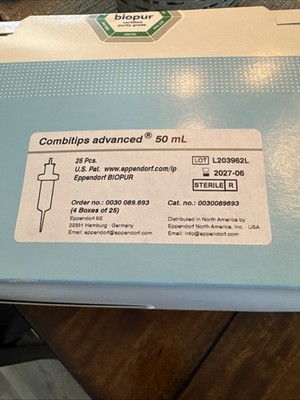 Eppendorf Combitips advanced 0030089693 50 mL Dispenser Tips