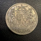 1941 Canadian 50 Cents, George VI, Silver (.800), ASW .3oz Gu410