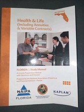 Health & Life including Annuities & Variable Contracts Florida 38th Edition