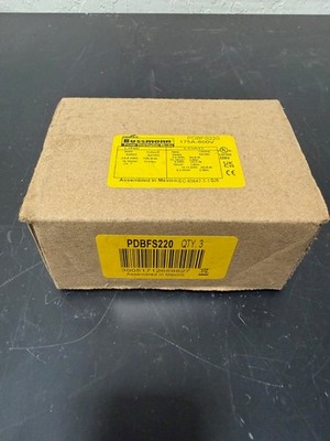 BUSSMANN PDBFS220 POWER DISTRIBUTION BLOCK Pack of 3 ***NEW***